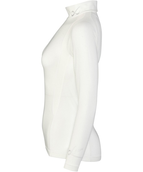 CW-X（シーダブリューエックス）の「「JYURYU TOP」　機能性トップス　長袖（Tシャツ/カットソー・レディース・アイボリー/ブラック・L/M/S）」の9枚目の写真