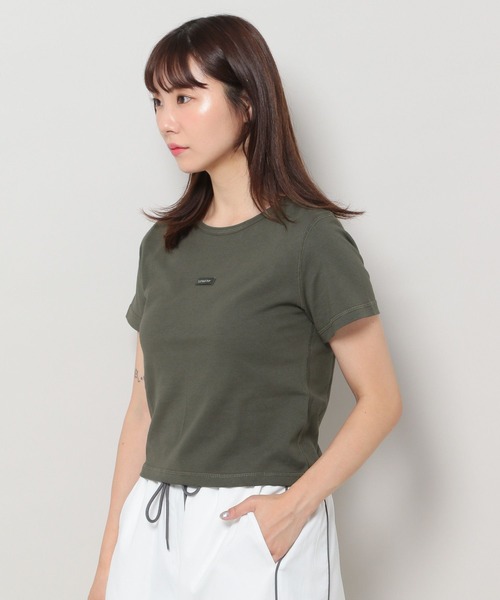 3.3 Field Trip (3.3フィールドトリップ)の「3.3 Field Trip/ロゴタイトミニT(Tシャツ/カットソー・レディース・ブラック/ホワイト/チャコール/ネイビー・FREE)」の8枚目の写真
