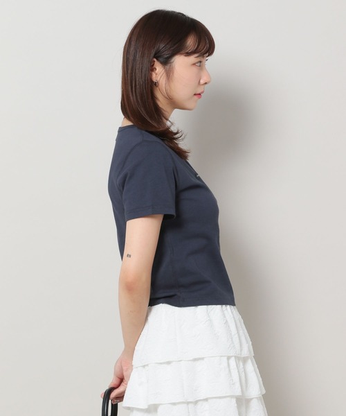 3.3 Field Trip (3.3フィールドトリップ)の「3.3 Field Trip/ロゴタイトミニT(Tシャツ/カットソー・レディース・ブラック/ホワイト/チャコール/ネイビー・FREE)」の14枚目の写真
