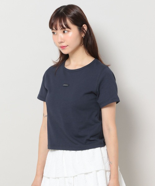 3.3 Field Trip (3.3フィールドトリップ)の「3.3 Field Trip/ロゴタイトミニT(Tシャツ/カットソー・レディース・ブラック/ホワイト/チャコール/ネイビー・FREE)」の13枚目の写真