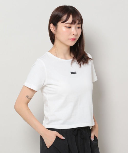 3.3 Field Trip (3.3フィールドトリップ)の「3.3 Field Trip/ロゴタイトミニT(Tシャツ/カットソー・レディース・ブラック/ホワイト/チャコール/ネイビー・FREE)」の20枚目の写真