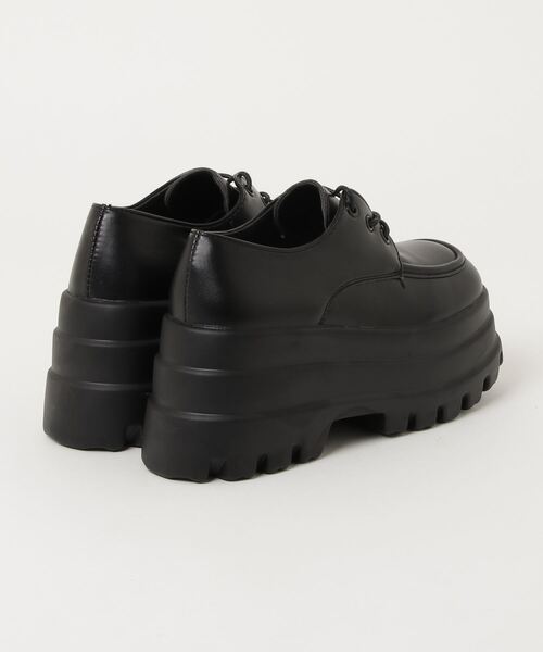 LOVEHUNTER（ラブハンター）の「軽量厚底 トリプルソール レースアップシューズ（ドレスシューズ・レディース・ブラック系2/ブラック系1/ブラック系3/ブラック系4・SS/S/M/L/LL/3L）」の8枚目の写真