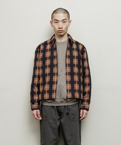 BAL（バル）の「PLAID ZIP SHIRT BLOUSON（ブルゾン）」 - WEAR