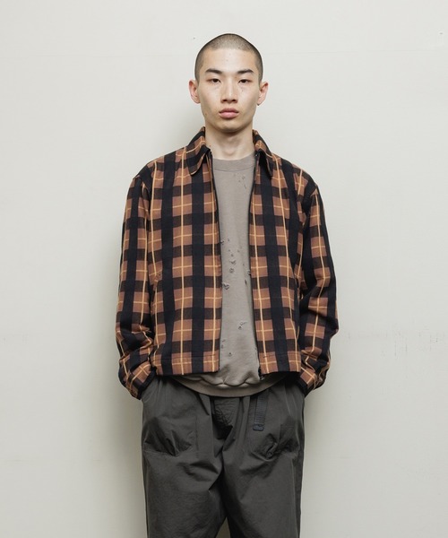 BAL（バル）の「PLAID ZIP SHIRT BLOUSON（ブルゾン）」 - WEAR