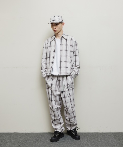 BAL/バル】PLAID ZIP SHIRT BLOUSON