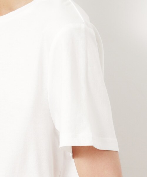 OPAQUE.CLIP（オペークドットクリップ）の「◆ロゴプリントTシャツ【洗濯機洗い可】（Tシャツ/カットソー・レディース・グレー/ライトグレー/ホワイト・00）」の14枚目の写真