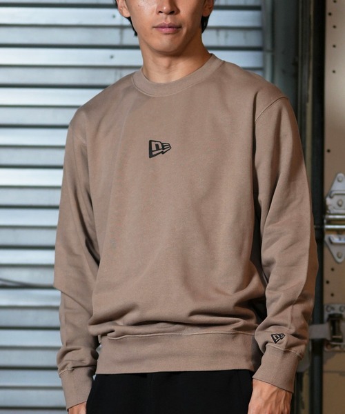 NEW ERA（ニューエラ）の「NEW ERA/ニューエラ トレーナー/スウェット ワンポイント 13755318/14324653/14324654（スウェット・メンズ・ブラック/オートミール/ブラウン・M/L/XL/2XL）」の2枚目の写真