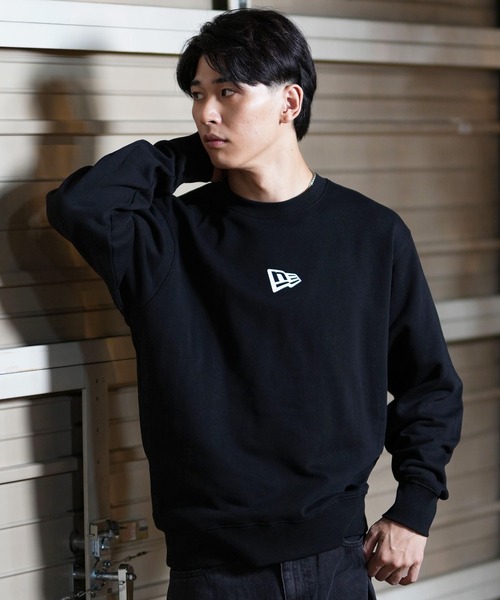 NEW ERA（ニューエラ）の「NEW ERA/ニューエラ トレーナー/スウェット ワンポイント 13755318/14324653/14324654（スウェット・メンズ・ブラック/オートミール/ブラウン・M/L/XL/2XL）」の4枚目の写真