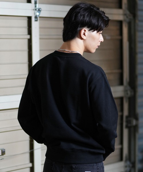 NEW ERA（ニューエラ）の「NEW ERA/ニューエラ トレーナー/スウェット ワンポイント 13755318/14324653/14324654（スウェット・メンズ・ブラック/オートミール/ブラウン・M/L/XL/2XL）」の6枚目の写真