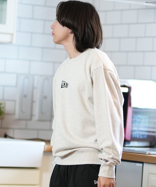 NEW ERA（ニューエラ）の「NEW ERA/ニューエラ トレーナー/スウェット ワンポイント 13755318/14324653/14324654（スウェット・メンズ・ブラック/オートミール/ブラウン・M/L/XL/2XL）」の18枚目の写真