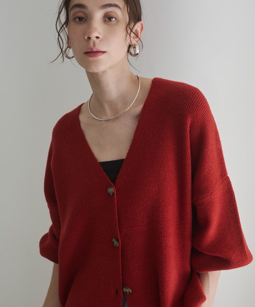 m  GRANCY カーディガン GRANCY（グランシー）の「【GRANCY】DestructionDesign BigCardigan