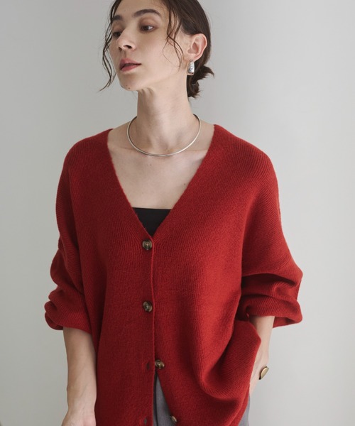 GRANCY カーディガン 即完 Mサイズ レッド GRANCY カーディガン 即完 Mサイズ レッド GRANCY カーディガン 即完 M