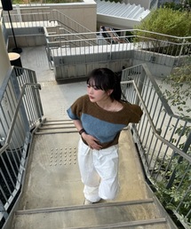 shesame | shaggy knit(ニット/セーター)