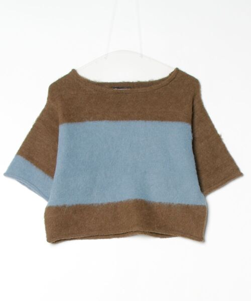 shesame（シーセム）の「shaggy knit（ニット/セーター・レディース・レッド/ネイビー/ブルー・LARGE/MEDIUM）」の17枚目の写真