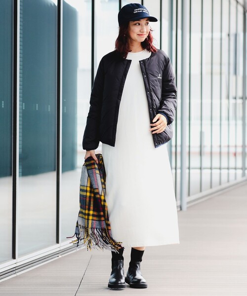 BEAMS グラミチ×タイオン 洗えるリバーシブルダウンコート size S