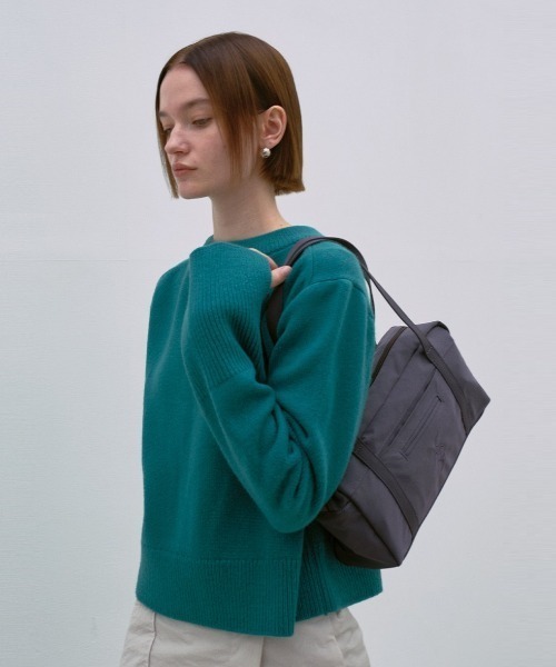 ACOC アコック Lip Small Boston Bag ブラック ボストン セール】【ACOC/アコック】ショルダーバッグ Lip Small Boston