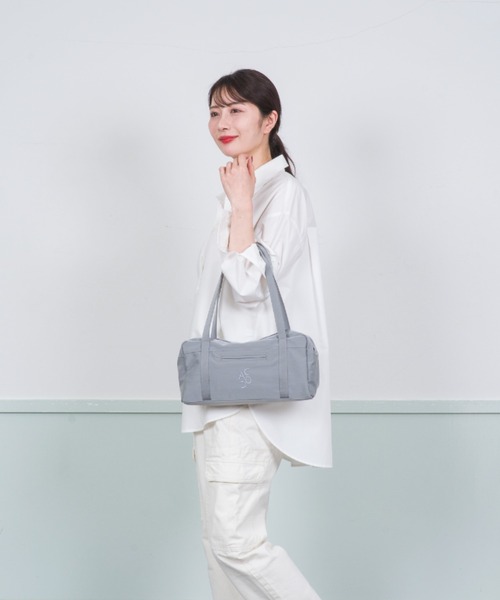 ACOC(アコック)の「【ACOC/アコック】ショルダーバッグ Lip Small Boston Bag(ショルダーバッグ・レディース・ブラック/シルバー/パープル/チャコールグレー・FREE)」の19枚目の写真