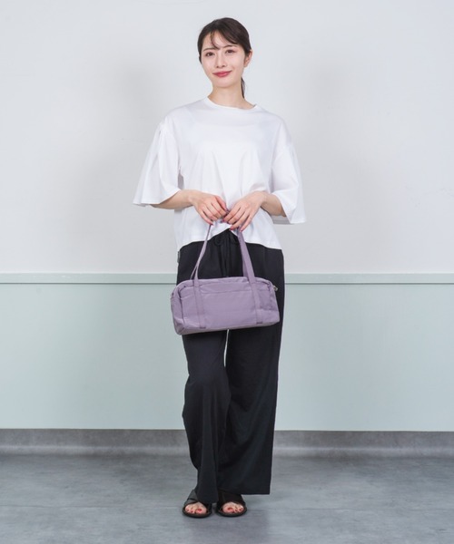 ACOC アコック Lip Small Boston Bag ブラック ボストン セール】【ACOC/アコック】ショルダーバッグ Lip Small Boston