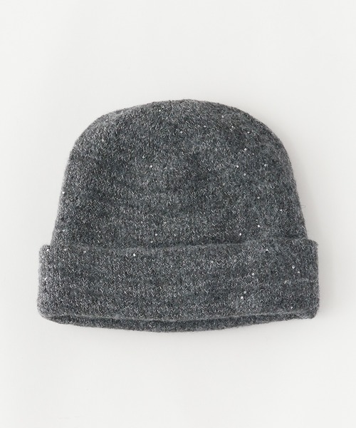cfcl ビーニー　黒　ニット帽 CFCL - fluted knit cap 1 -charcoal- 22aw unisex | asterisk