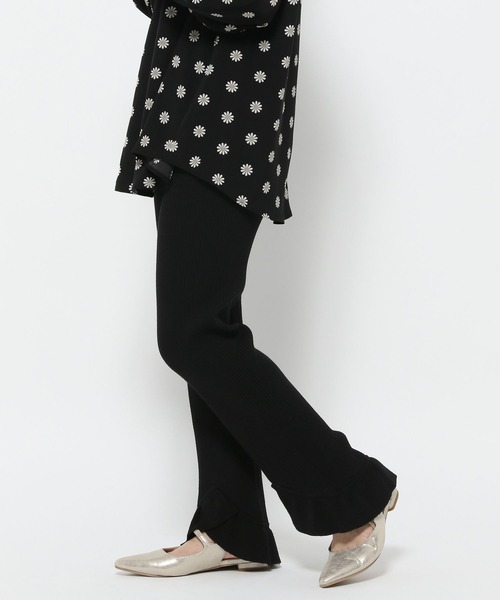 GLOBAL WORK（グローバルワーク）の「高山直子さんコラボ/裾フリル