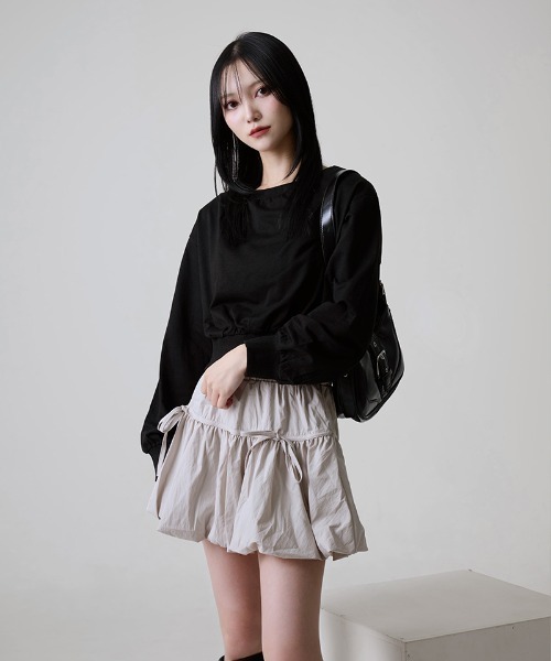.KOM(ドットコム)の「『.KOM/ドットケーオーエム』オフショルスウェット 長袖 【CN】(スウェット・レディース・アイボリー/ブラック/グレー・FREE)」の7枚目の写真