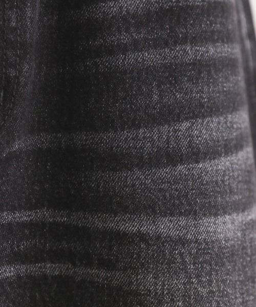 RAGEBLUE（レイジブルー）の「リメイク風/フリンジ切り替えデニムスカート（デニムスカート・レディース・ブラック/ブルー・FREE）」の20枚目の写真