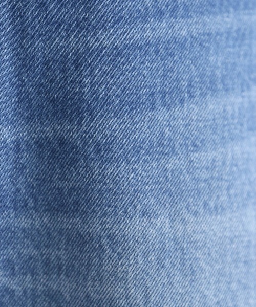 RAGEBLUE（レイジブルー）の「リメイク風/フリンジ切り替えデニムスカート（デニムスカート・レディース・ブラック/ブルー・FREE）」の21枚目の写真