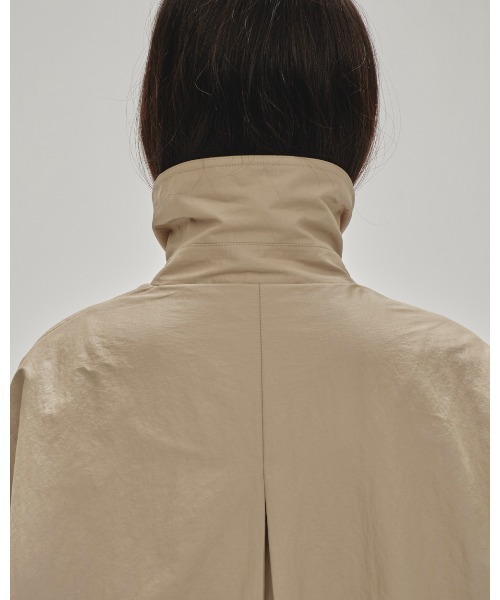 セール】Nylon Soutiencollar Coat（ステンカラーコート