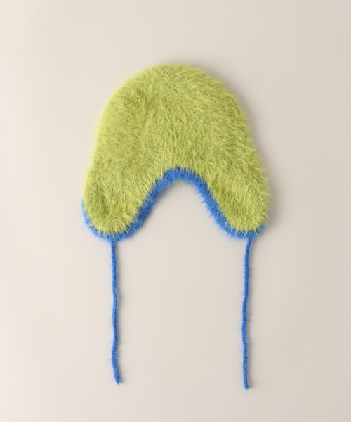 irojikake/イロジカケ FLUFFY FLIGHT CAP