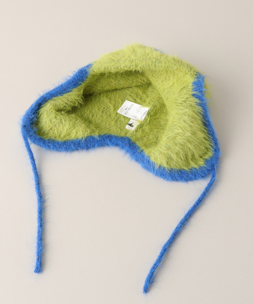 irojikake/イロジカケ FLUFFY FLIGHT CAP