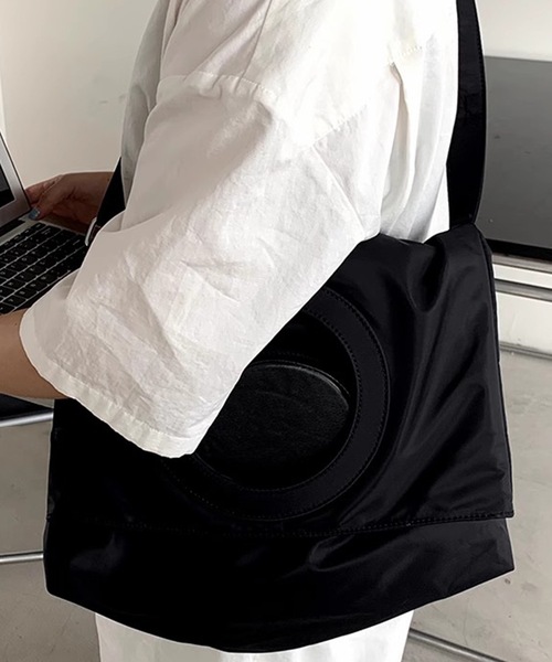 【LONSLAN】ラウンドホール2wayバッグ sanal24a013（ハンドバッグ）｜SANSeLF（サンセルフ）