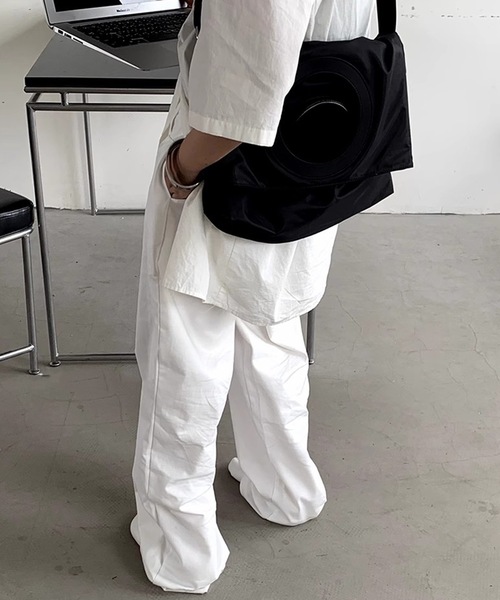 【LONSLAN】ラウンドホール2wayバッグ sanal24a013（ハンドバッグ）｜SANSeLF（サンセルフ）