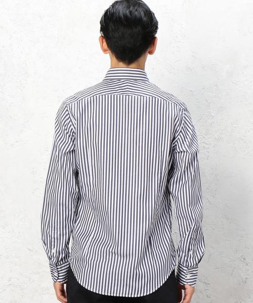 green label relaxing(グリーンレーベルリラクシング)の「□LON/ST GIZA BD シャツ◆(シャツ/ブラウス・メンズ・ネイビー/ライトブルー・SMALL/X-LARGE/LARGE/MEDIUM)」の11枚目の写真