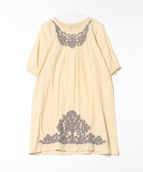 セール/ブランド古着】刺繍半袖ワンピース（ワンピース）｜navasana  