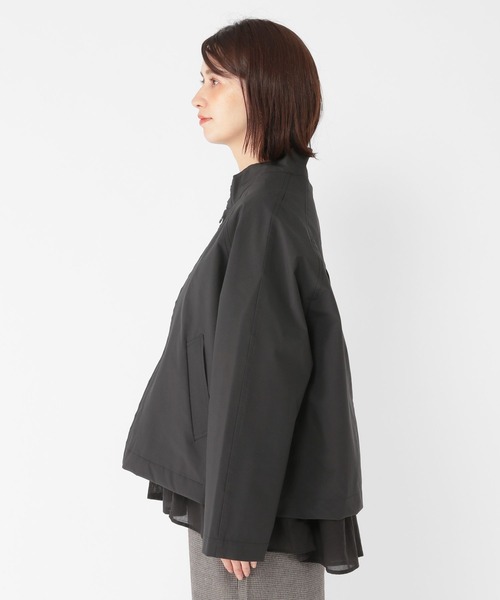 studio CLIP(スタディオクリップ)の「【撥水/防風】スタンドテントラインショートブルゾン(ブルゾン・レディース・ブラウン/ブラック・FREE)」の18枚目の写真