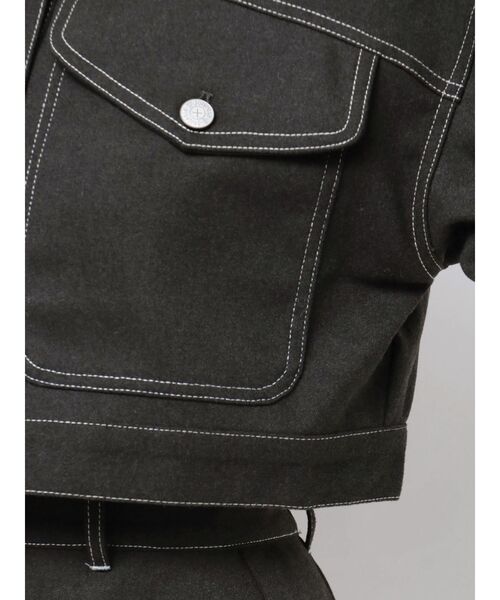 jouetie(ジュエティ)の「ポケットマルチWAYセットアップ(ワンピース・レディース・ピンク/グレー/オフホワイト・MEDIUM)」の15枚目の写真