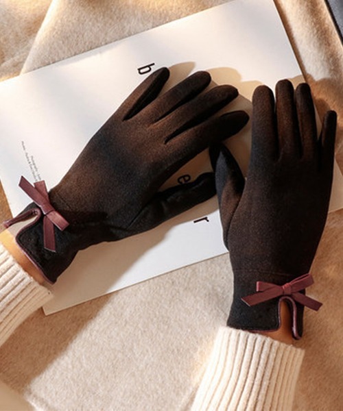 セール】【スマホ対応】レディース 裏起毛パイピングスリットリボン