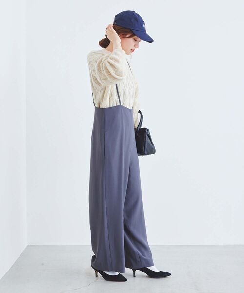 le.coeur blanc（ルクールブラン）の「《一部店舗/WEB限定》AULENTTIバックルベルト付ショルダー（ショルダーバッグ・レディース・ブラック/モカ・FREE）」の18枚目の写真