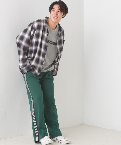 OMNES(オムネス)の「メンズオンブレチェックシャツ(シャツ/ブラウス・メンズ・ブラック・MEDIUM/LARGE)」の13枚目の写真