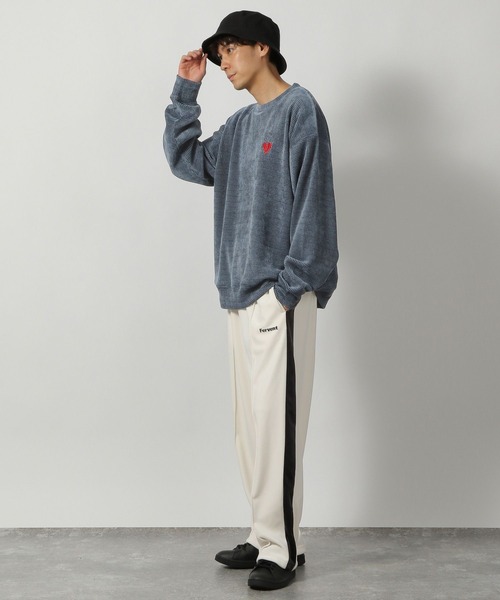 LAKOLE（ラコレ）の「ベロアトラックパンツ / 147363（その他パンツ・メンズ・ブラック/ブルー/ホワイト・LARGE/MEDIUM）」の14枚目の写真