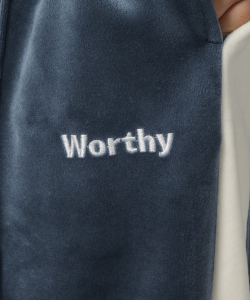 LAKOLE（ラコレ）の「ベロアトラックパンツ / 147363（その他パンツ・メンズ・ブラック/ブルー/ホワイト・LARGE/MEDIUM）」の10枚目の写真