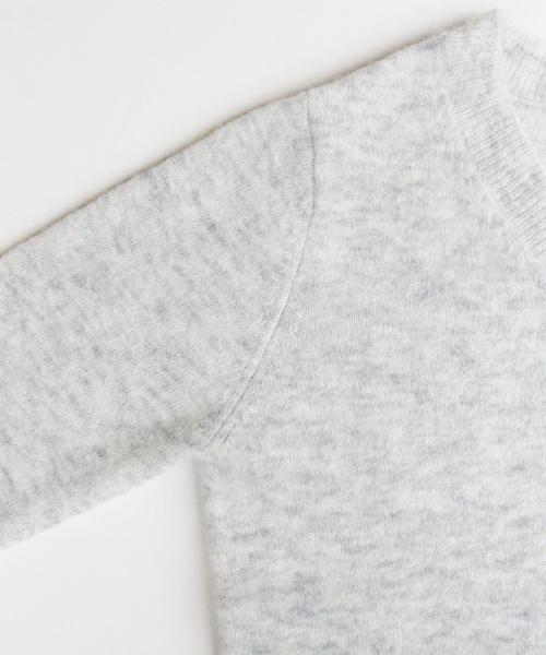 BEAUTY&YOUTH UNITED ARROWS（ビューティーアンドユースユナイテッドアローズ）の「BY∵ キッドモヘアVネックニット◆（ニット/セーター・レディース・オフホワイト/グレー/ケリー/ネイビー・FREE）」の12枚目の写真