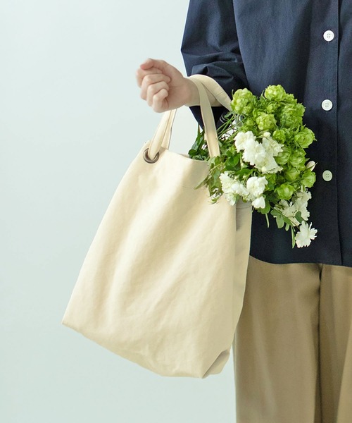 PAR ICI KLASSISK(パーリッシィクラシスク)の「ateliers PENELOPE リングトート(トートバッグ・レディース・ホワイト/ブラック/アイボリー/ネイビー・FREE)」の18枚目の写真