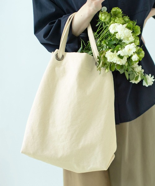 PAR ICI KLASSISK(パーリッシィクラシスク)の「ateliers PENELOPE リングトート(トートバッグ・レディース・ホワイト/ブラック/アイボリー/ネイビー・FREE)」の19枚目の写真