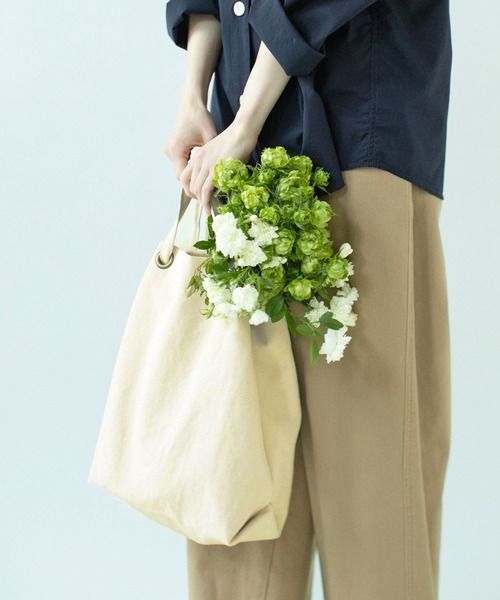 PAR ICI KLASSISK(パーリッシィクラシスク)の「ateliers PENELOPE リングトート(トートバッグ・レディース・ホワイト/ブラック/アイボリー/ネイビー・FREE)」の22枚目の写真