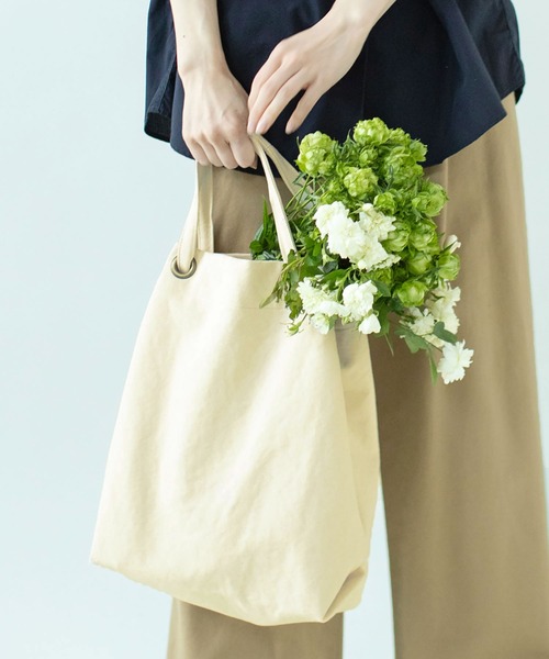 PAR ICI KLASSISK(パーリッシィクラシスク)の「ateliers PENELOPE リングトート(トートバッグ・レディース・ホワイト/ブラック/アイボリー/ネイビー・FREE)」の21枚目の写真