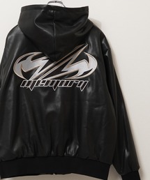 #MEMORY（メモリー）の「オリジナル PU フードブルゾン / Original PU Hood Blouson（ブルゾン）」
