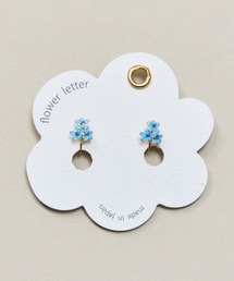 Zoule（ゾーラ）の「Zoule ゾーラ：FLOWER LETTER SERIES　flower letter　花　花言葉　バラ　スミレ　スズラン　ブルースター　イヤリング（イヤリング）」