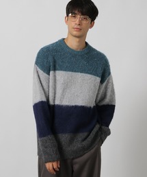 LAKOLE | カラーブロックニットプルオーバー/148834(ニット/セーター)