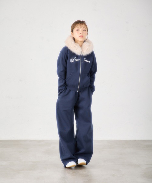 FCMM（エフシーエムエム）の「【新色追加】ZIP UP HOODIE/ジップアップフーディ（パーカー・レディース・グレー/ベージュ/ネイビー/ブラック・MEDIUM/SMALL）」の6枚目の写真